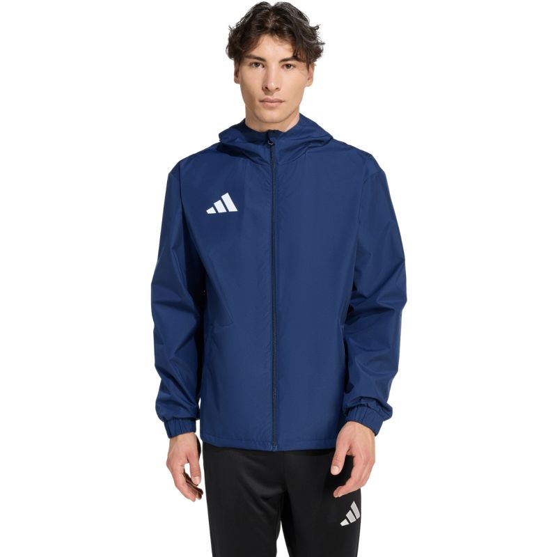 Men's adidas Entrada 26 All Weather Navy JZ9102 kék kabát