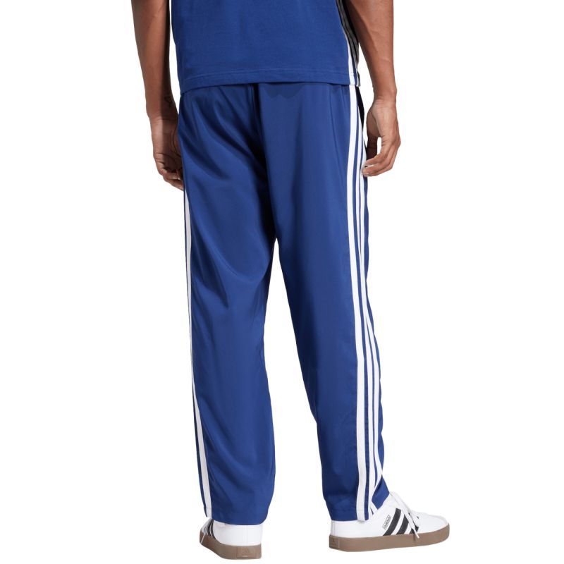 Men's adidas Essentials 3-Stripes Stanford Open Hem Blue JE6400 kék nadrág