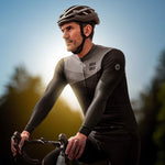 Rockbros 15120009002 Long Sleeve Cycling Jersey Spring/Summer - Black