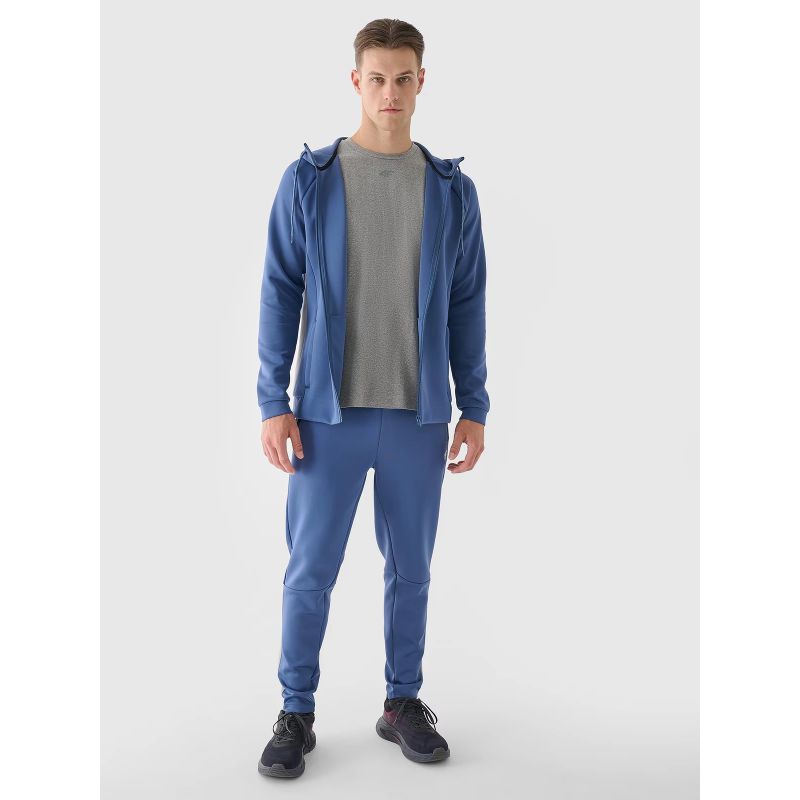 Men's training sweatshirt with a hood 4F 4FWAW24TFSWM405-32S 3xl kapucnis pulóver