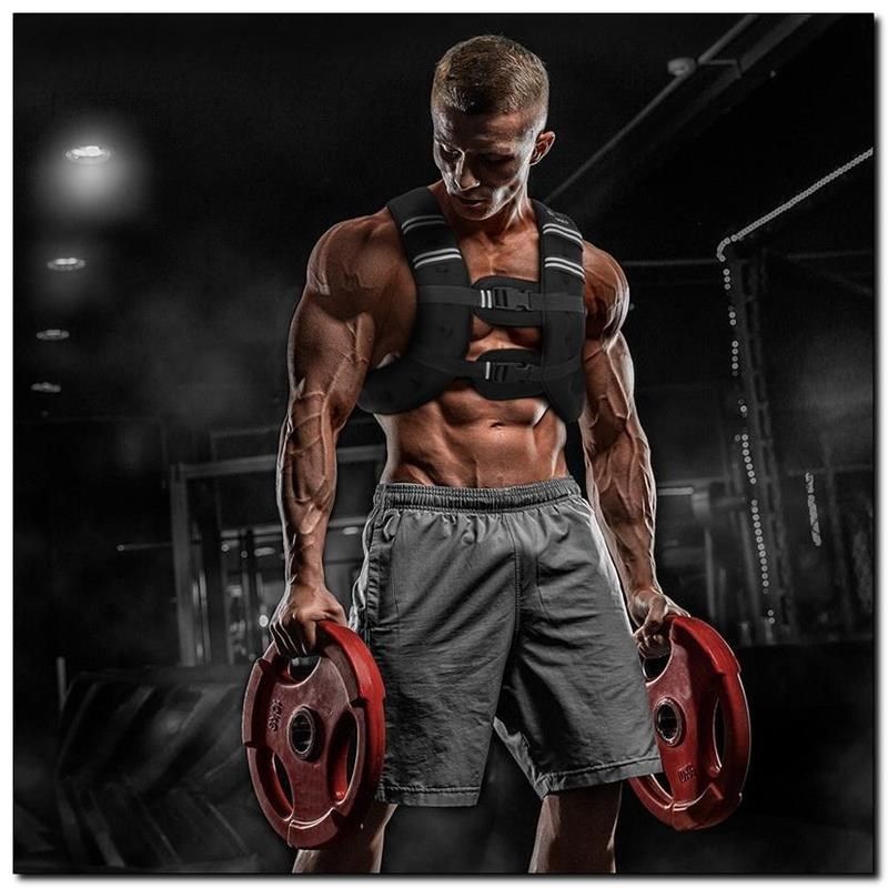 HMS KTO08 8kg Neoprene Weighted Training Vest kabát 17-62-213