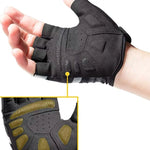 Rockbros S247 cycling gloves - black fekete kesztyű
