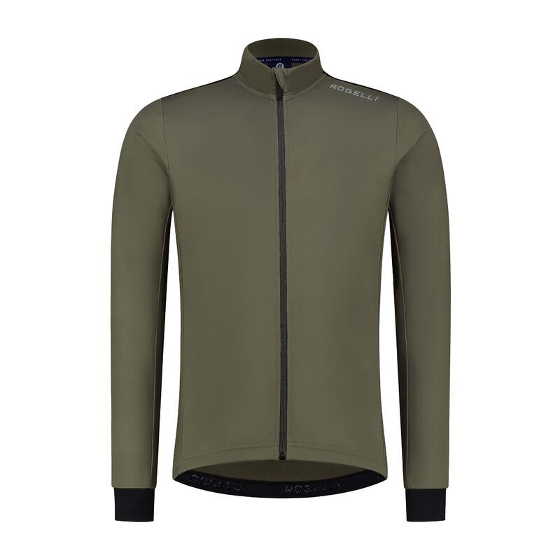 Rogelli CORE long sleeve t-shirt green zöld kerékpáros ruha SIROG352423.M