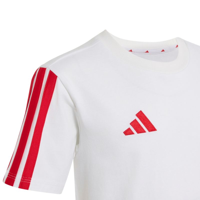 adidas FC Bayern Munich kids' jersey white and red