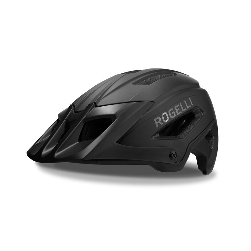 Rogelli MTB helmet ONYX black SM fekete helmets