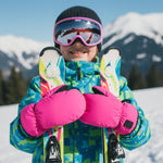 Meteor Juna Winter Gloves XXS pink/black rózsaszín kesztyű 17718