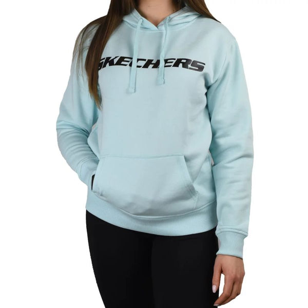 Skechers Heritage Hoodie W WHD65-AQUA Pulóver
