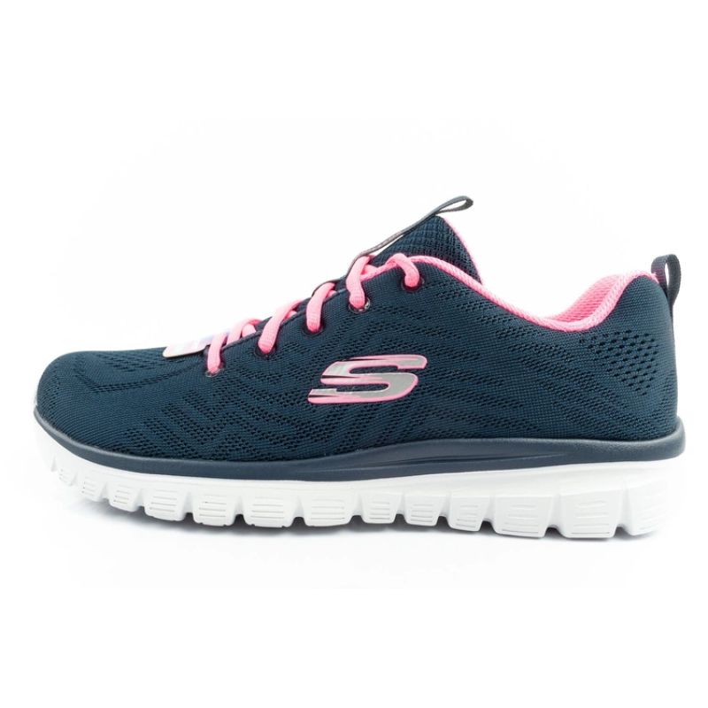 Skechers Graceful-Get women's sports shoes comfortable lightweight breathable navy blue Cipő