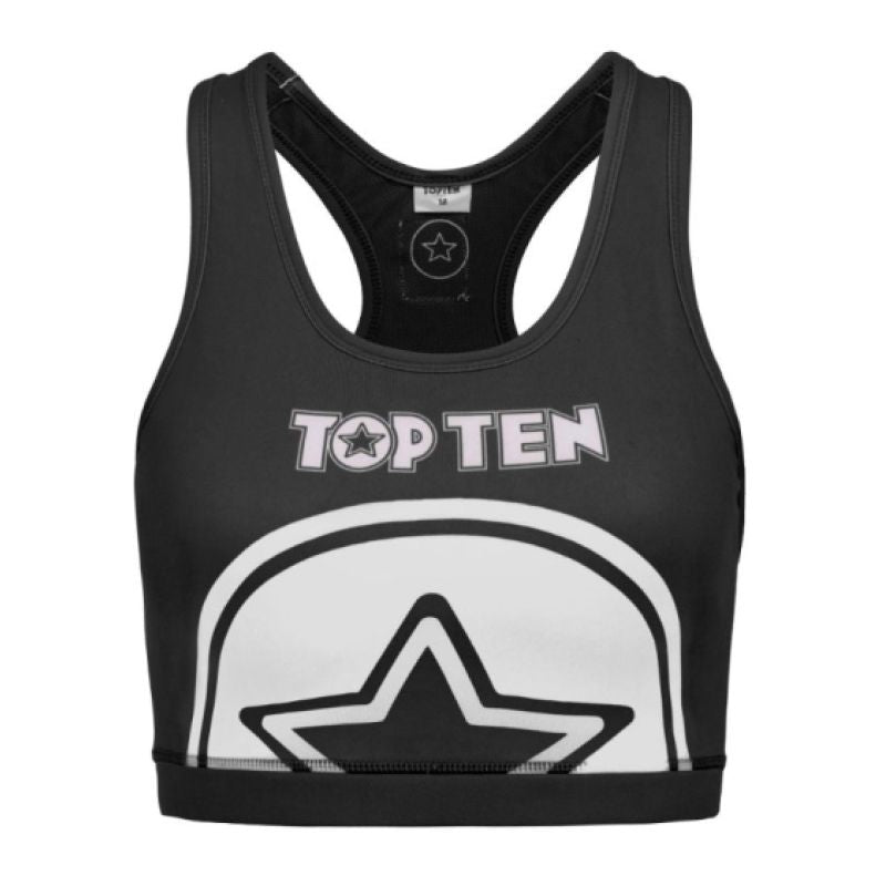TOP TEN top "WAKO" (WAKO APPROVED) czerwony+m short