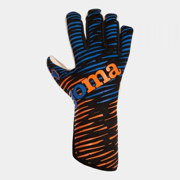 Joma Gk Panther Goalkeeper Gloves Blue Orange Black kesztyű