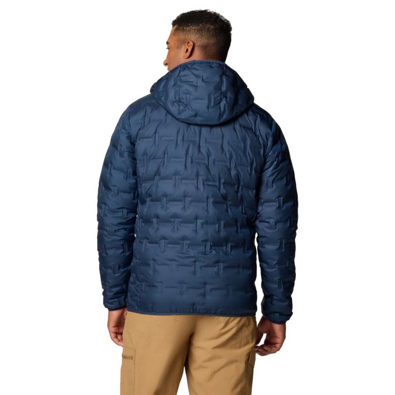 Columbia Delta Ridge II Down Hooded Jacket 2086222464 Navy Blue L Ruházat