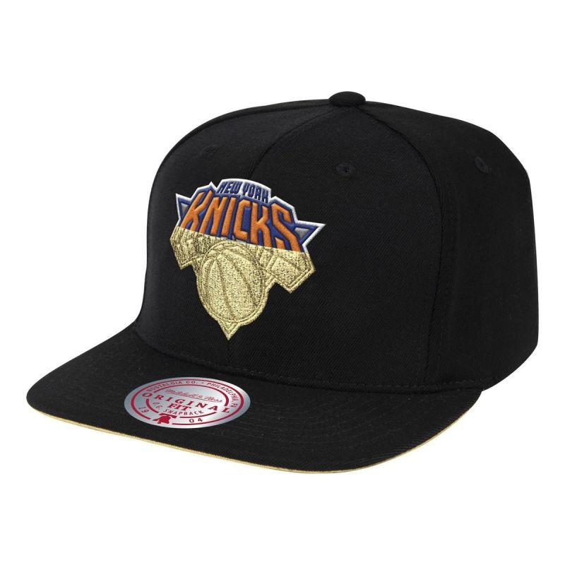 Mitchell & Ness NBA New York Knicks Snapback Cap - 6HSSMM19489-NYKBLCK uniwersalny baseball sapka