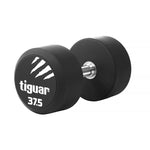 Tiguar PU dumbbell 37.5 kg fekete edzőfelszerelés TI-WHPU0375