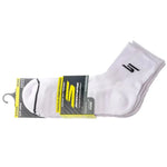 Skechers 3pk Mens Qtr Prem Basic Socks fehér zokni