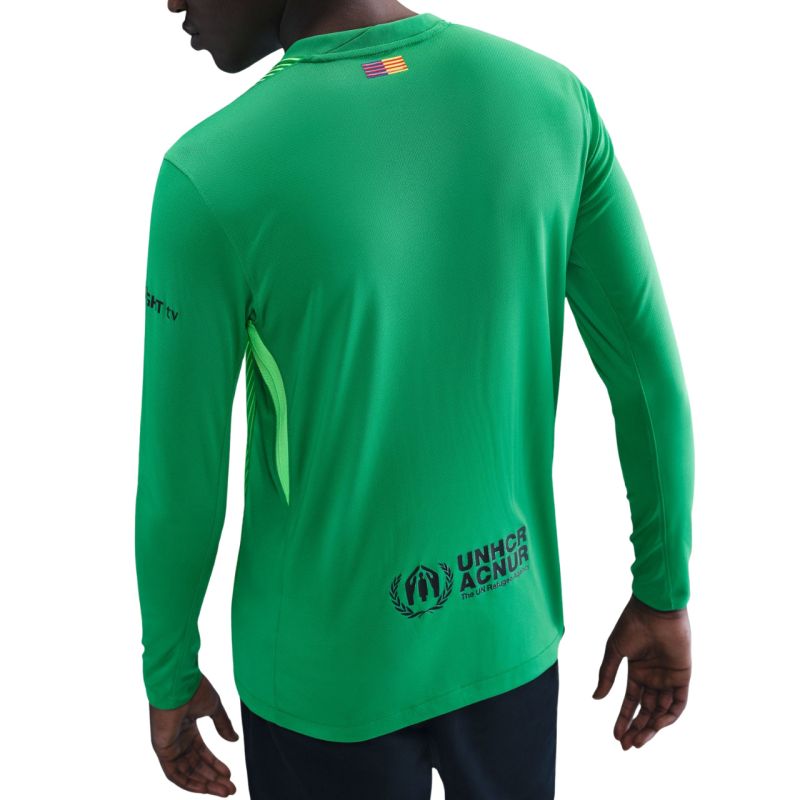 Nike FC Barcelona 2025/26 Stadium Goalkeeper Men's Jersey Green
