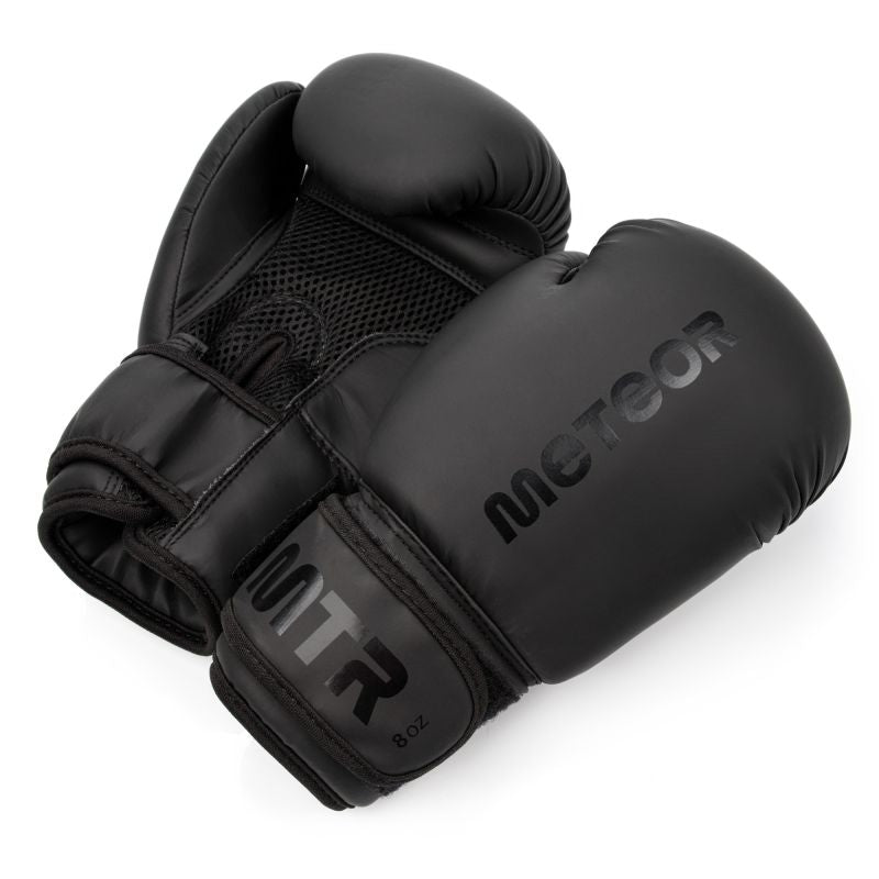 Meteor 10 oz Training Boxing Gloves, Velcro, PU uniw kesztyű