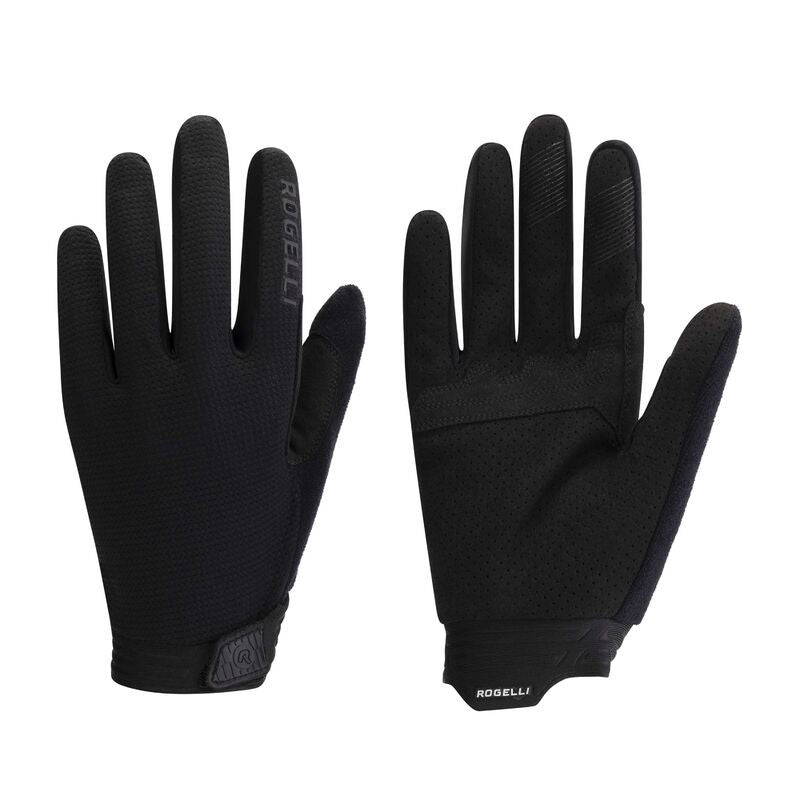 Rogelli MTB ADVNTR gloves black fekete kesztyű