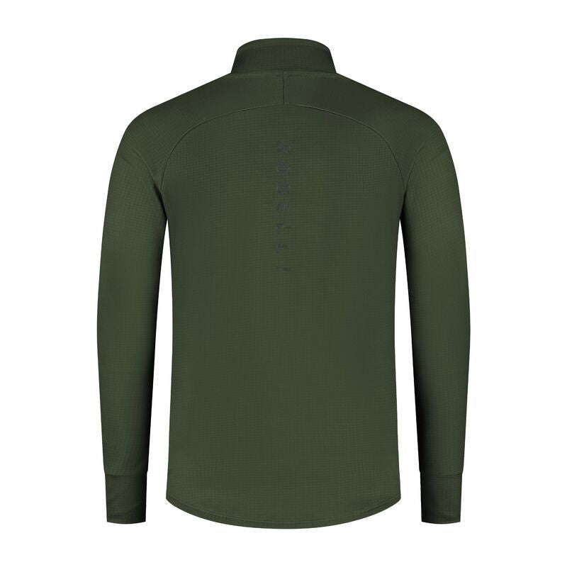 Rogelli ESSENTIAL running sweatshirt green zöld pulóver