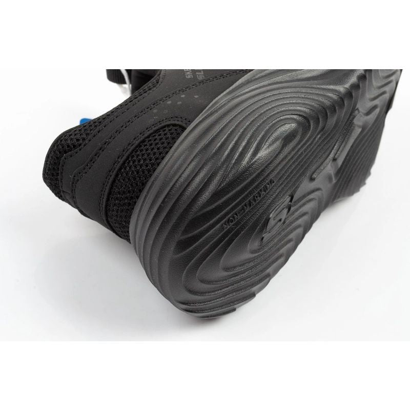 Skechers Bounder Pro Slip-Ins Kids' Sports fekete utcai cipő 404208L/BBK