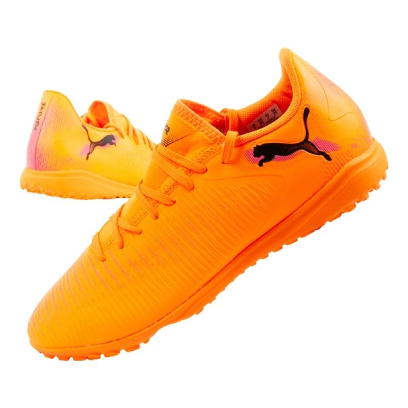 Puma men's sports Future 8 Play TT turf football orange narancssárga focicipő