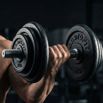 Enero Black Cast Iron Weight 1 Kg Fit ø26.5 1 Pcs fekete weight, strength training equipment, training equipment