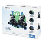 Spokey Trixie Jr SPK-944630 35-38 BK/BL inline skates Cipő