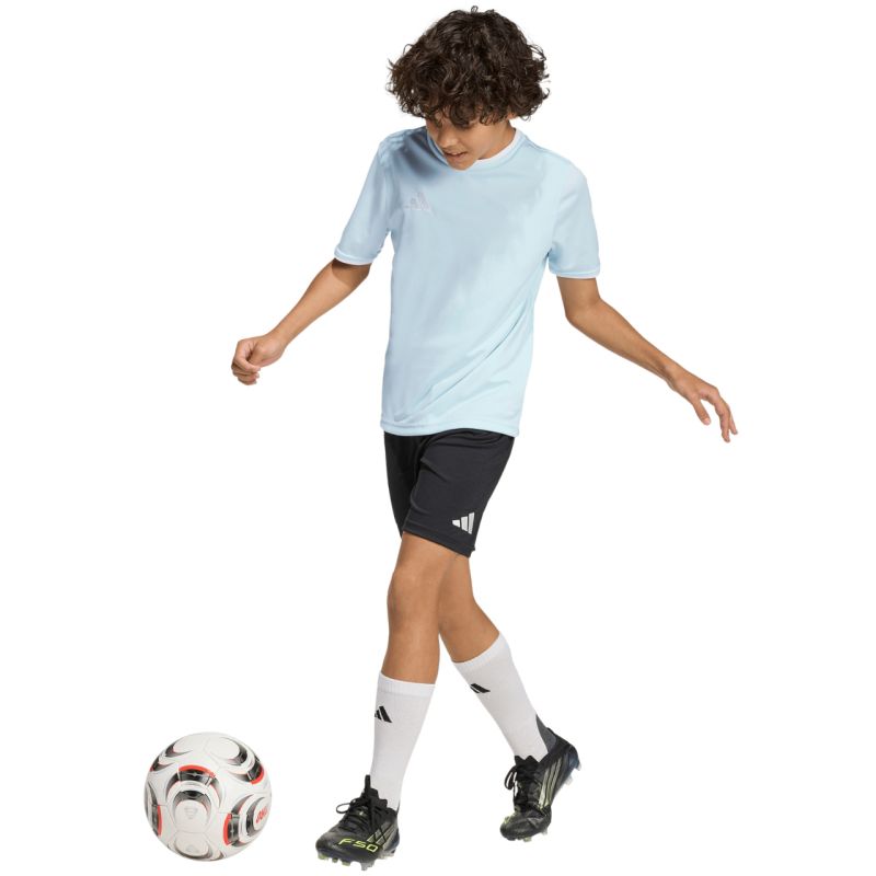 adidas Entrada 26 Jersey kids' t-shirt blue KE9844 104cm mez