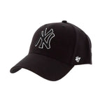 47 Brand New York Yankees MVP Cap fekete hats, caps B-MVPSP17WBP-BKC