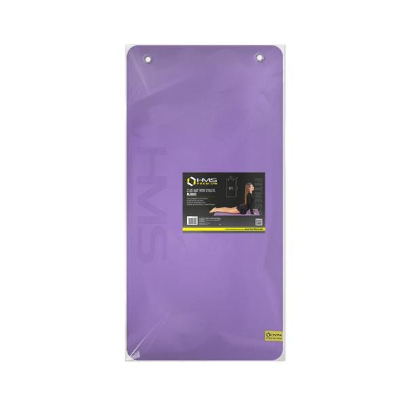 HMS Premium MFK01 Violet Black Club Fitness Mat with Holes lila póló 17-44-270