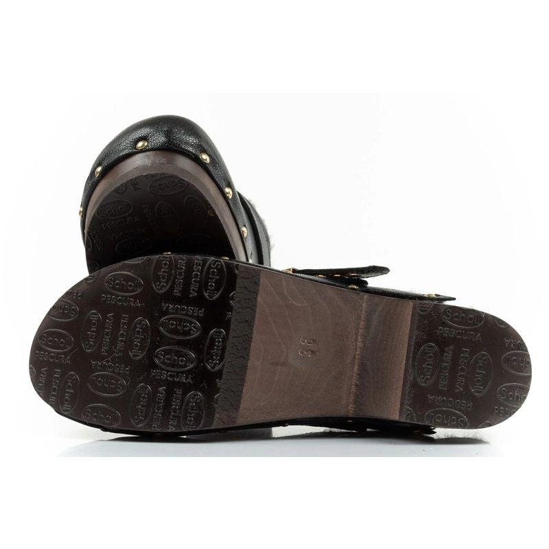 Scholl Iconic W Clogs fekete clogs, slides