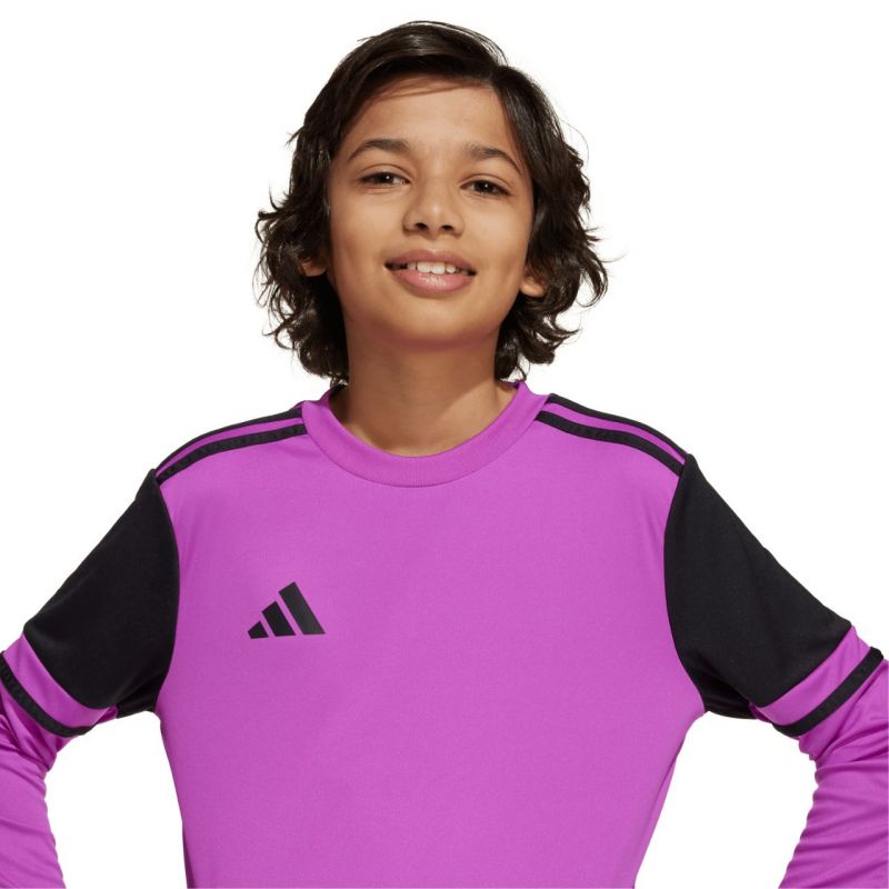 adidas Squadra 25 Long Sleeve Jr Goalkeeper Jersey JJ1939 Hosszú ujjú póló