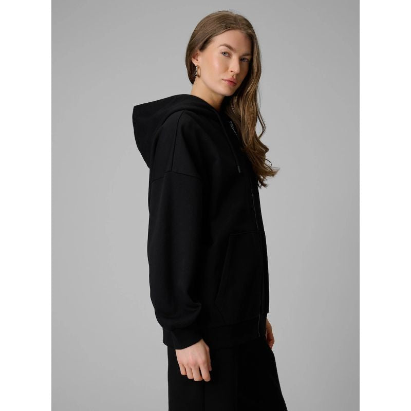 Women's loose sweatshirt with hood 4F