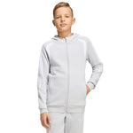 adidas Tiro 26 League Sweat Full Zip Hoodie for Kids KF3323 szürke kapucnis pulóver