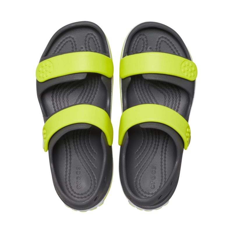 Crocs Crocband Cruiser Kids Sandals Gray-Green 209424 1NJ zöld szandál