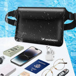 Wozinsky WWS-01 Waterproof PVC Waist Bag - Black fekete elektronika 304004-196026