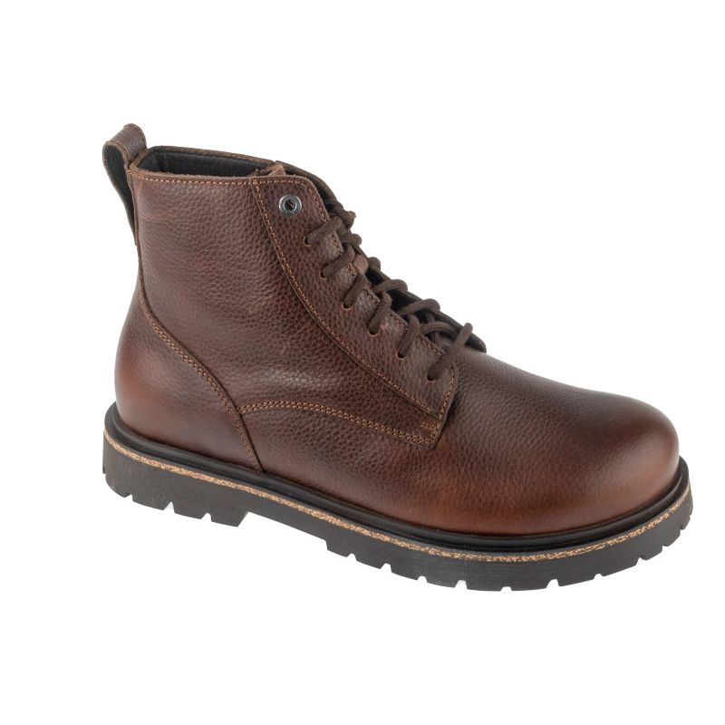Birkenstock Highwood Lace Mid 1030757 Brown barna bakancs