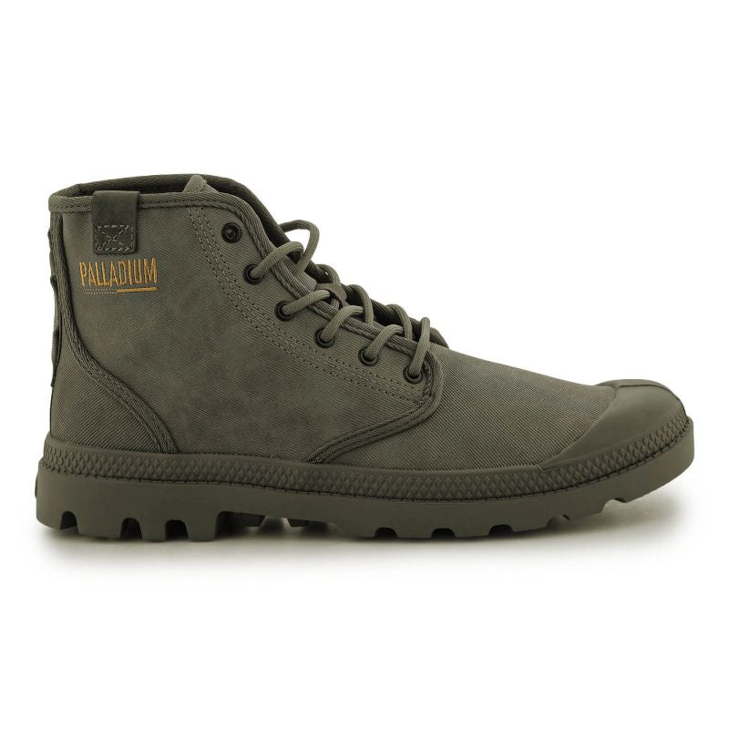 Palladium PAMPA HI COATED U shoes 74375-377-M Dusky Green Cipő
