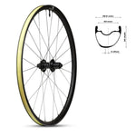 WTB Wheel CZR rear 24 6 bolt Shimano
