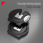 HMS SGR40 PRO SET 2in1 adjustable dumbbell set 43.5 kg csuklópánt 17-57-072