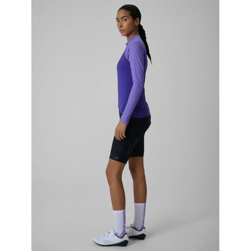 4F Women's cycling with foam and gel pad short
