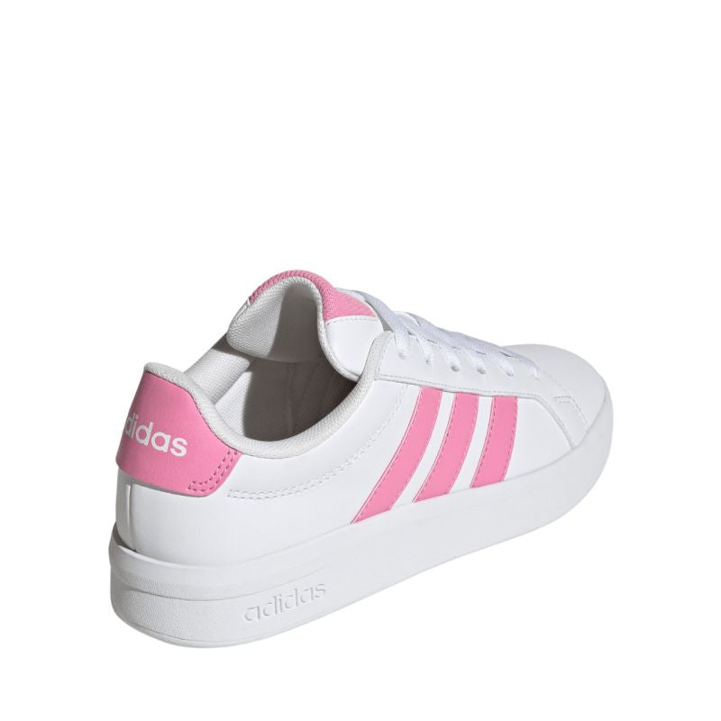 Adidas Grand Court 3.0 kids' white and rózsaszín cipő