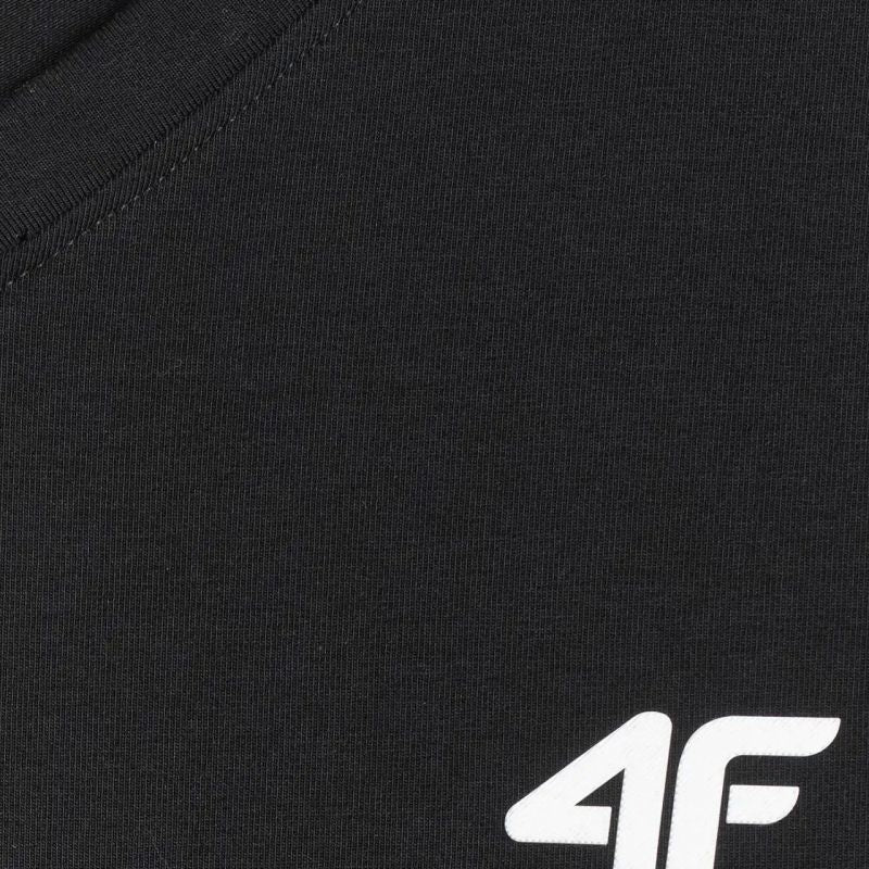 Men's T-shirt 4F M3339 deep 4FWMM00TTSHM3339 20S fekete póló