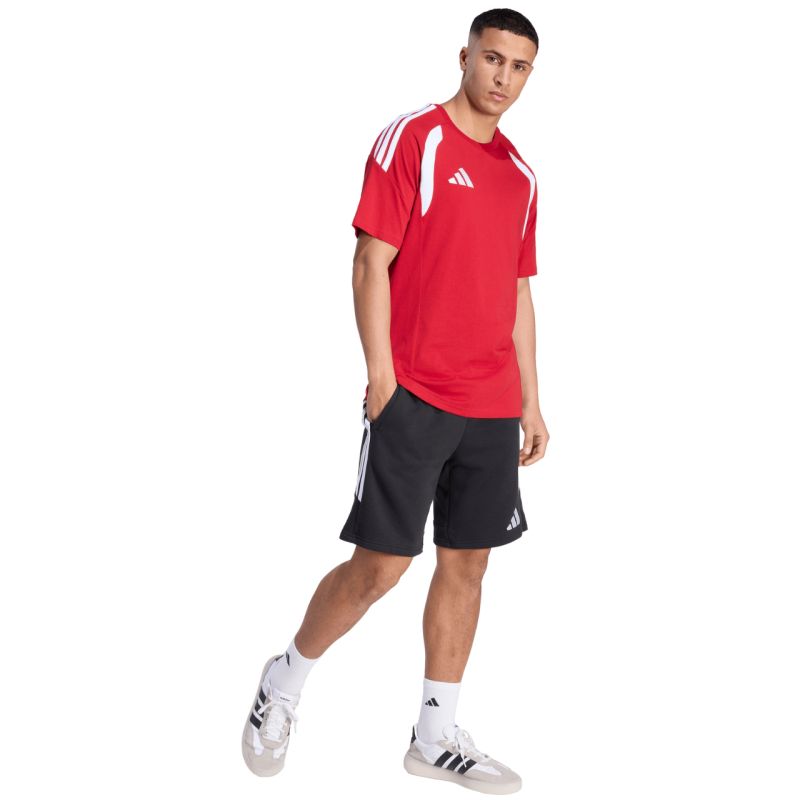 Adidas Tiro 26 League Tee Men’s T-Shirt Red piros férfi póló KC3697