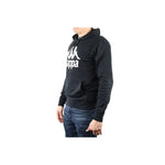 Kappa Taino Hooded Sweatshirt fekete kapucnis pulóver 705322-19-4006