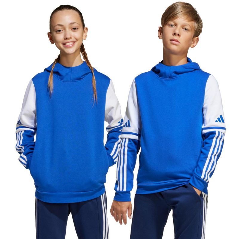 Adidas Squadra 25 Sweat Hoody Jr JD4806 Kapucnis pulóver