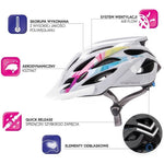 Meteor Shimmer M Bicycle Helmet uniw sisak 24760