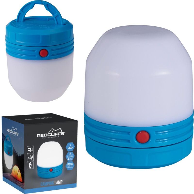 8x9cm hiking lamp REDCLIFFS kék kemping felszerelés