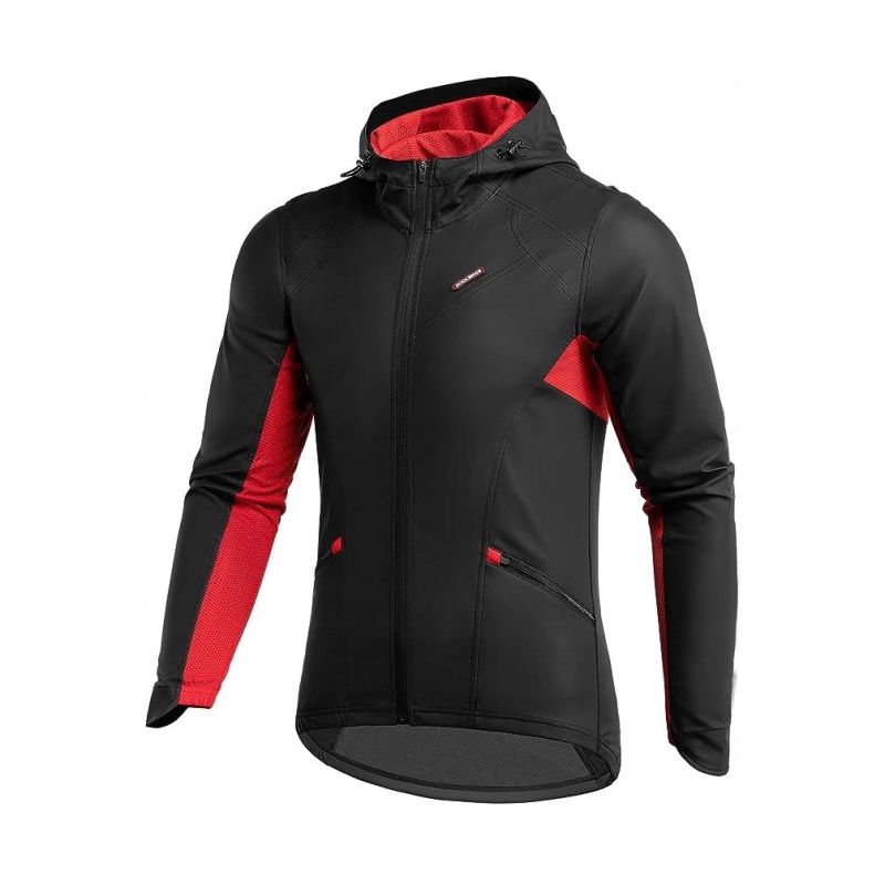 Rockbros Unisex Sports Winter Jacket fekete kötött sapka SI15420381004