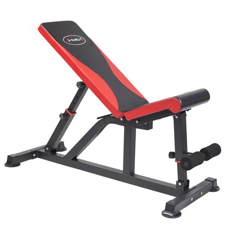 HMS L8015 Multifunctional Exercise Bench fekete póló 17-53-202