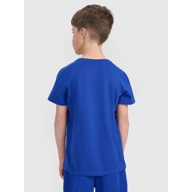 4f Boy's regular plain T-shirt 4FJRAW25TTSHM3260-36S Ruházat